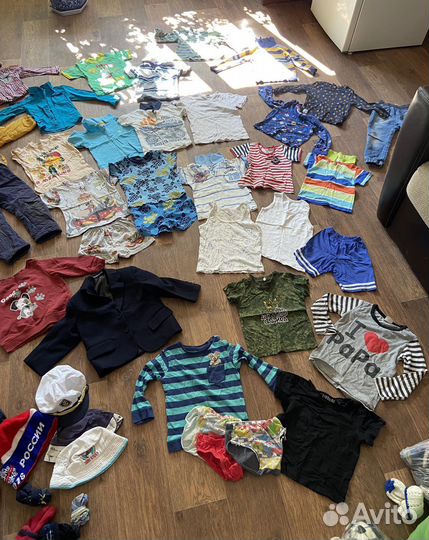 Пакет вещей на мальчика от 92р и выше