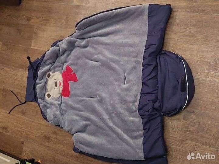 Теплый конверт в коляску