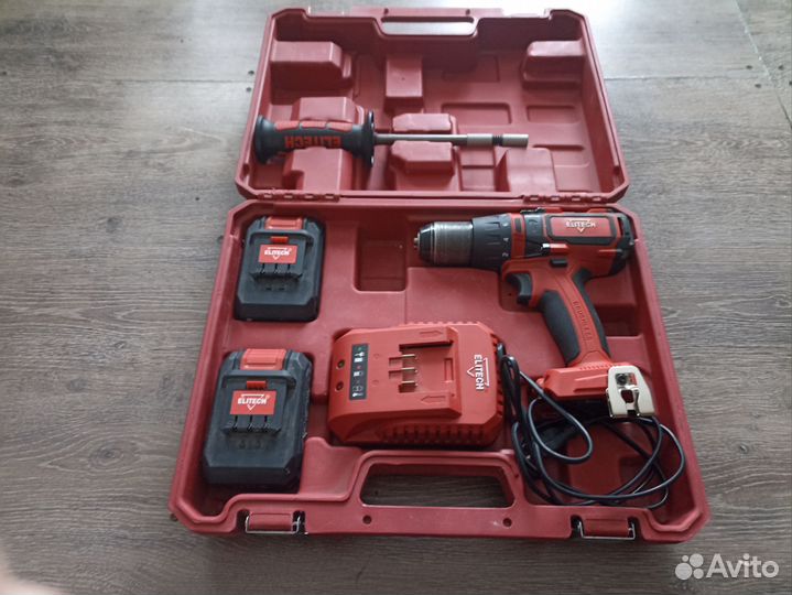 Дрель шуруповёрт ударная аккумуляторная