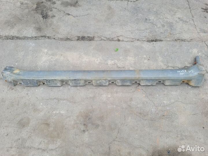 Накладка левого порога на Hover H2