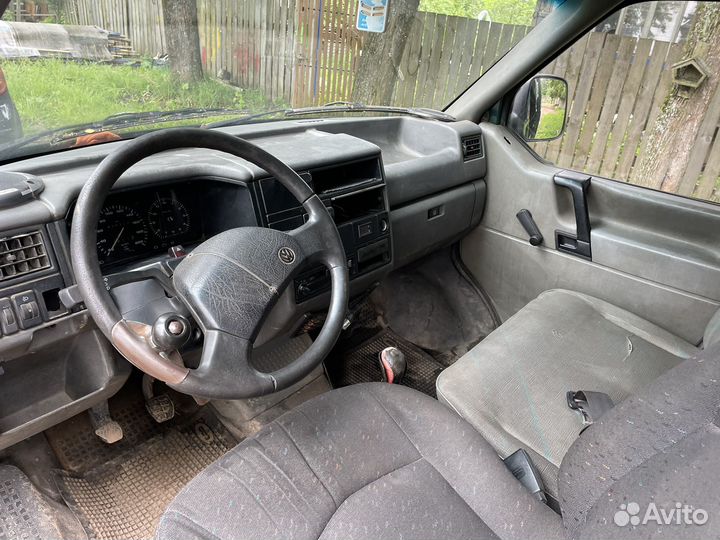 Volkswagen Transporter 2.4 МТ, 1993, 300 000 км