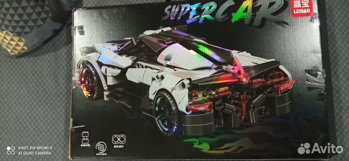 Конструктор lego technic,на пульте управления