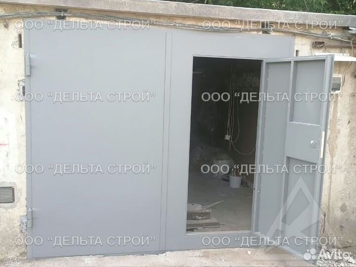 Ворота распашные двустворчатые 2040х2540мм