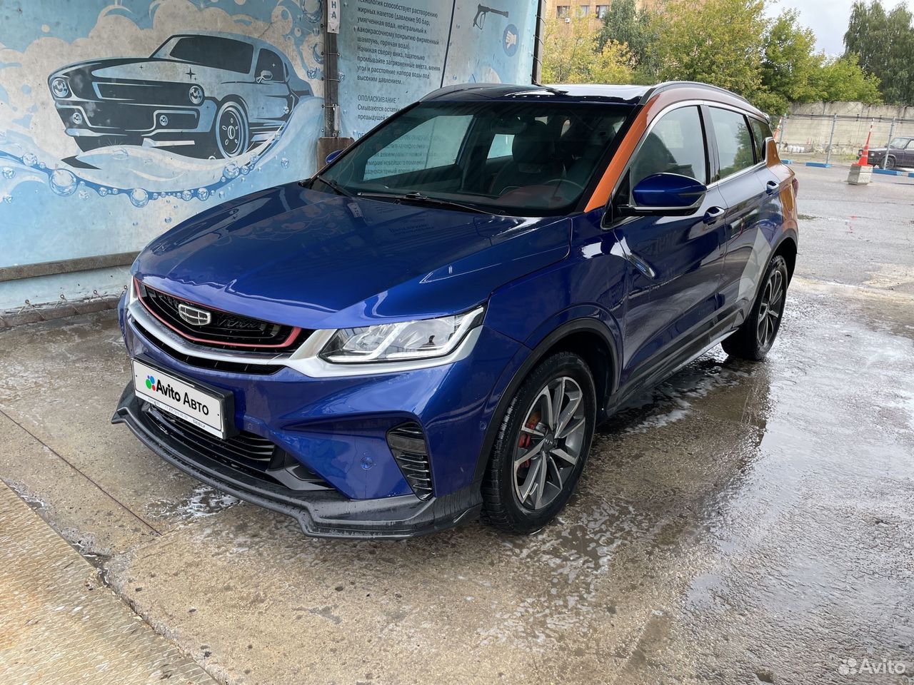 Geely Coolray 1.5 AMT, 2022, 119 000 км