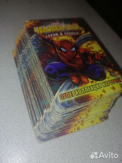 Набор карточек Человек паук