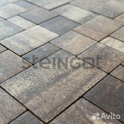 Тротуарная плитка Steingot,ColorMix,Новый Город 40
