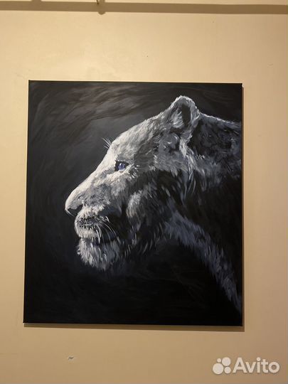 Картина Львица