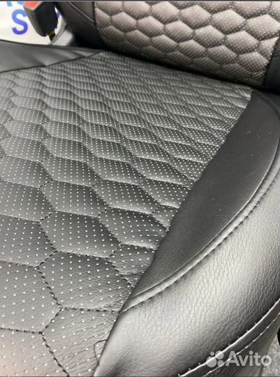 Чехлы LADA Vesta Экокожа соты