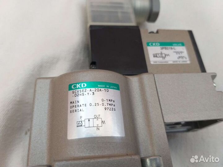Клапан CKD gcvse2-A-20A-10-02HS-Y-3