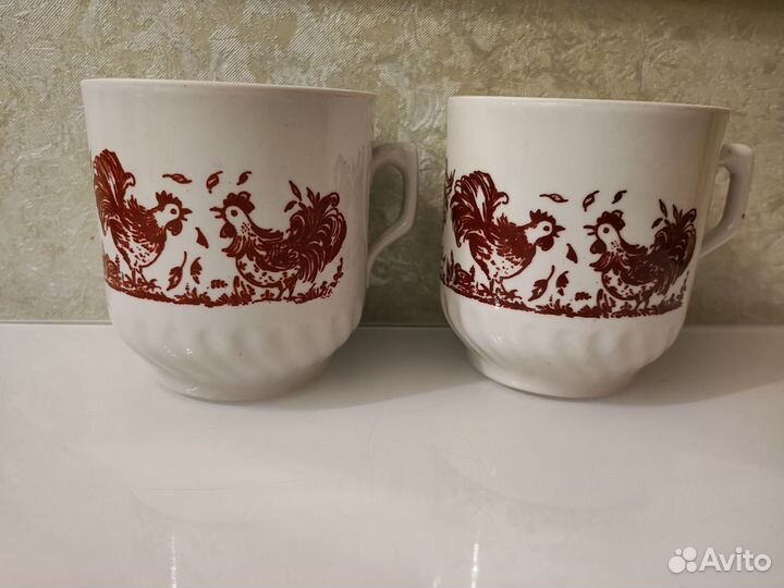 Детские чашки СССР, 2шт