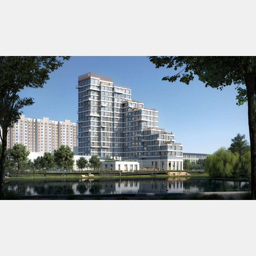 1-к. квартира, 50,5 м², 2/2 эт.