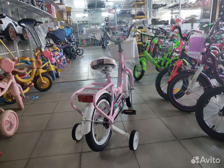 Детский велосипед stels 14