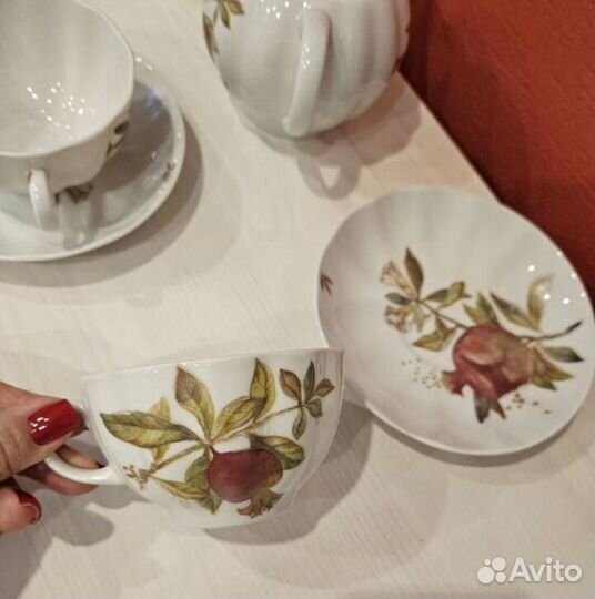 Чайный сервиз Гранат ифз
