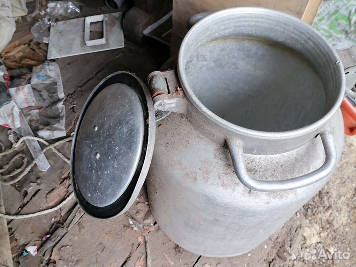 Фляга алюминиевая бу 40л