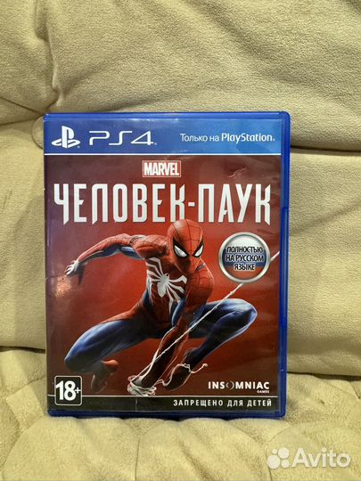 Человек паук ps4/ps5 на русском языке