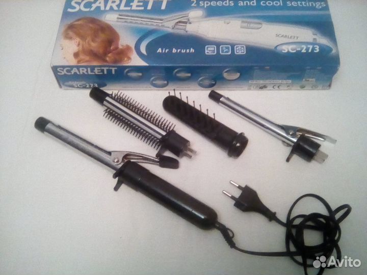 Фен-плойка- щётка для волос - scarlett SC-273