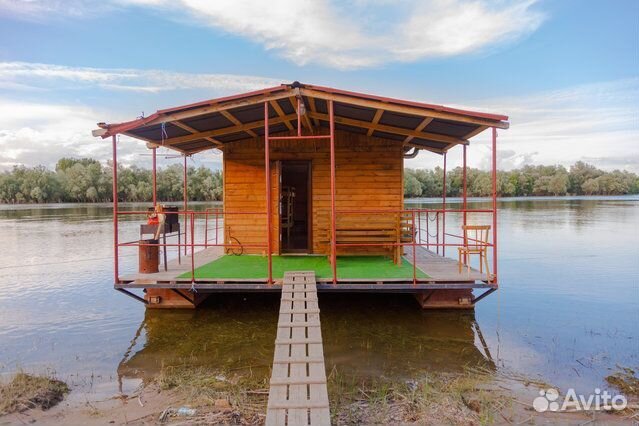 Плавучийе дома для рыбалки и отдыха