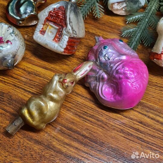 Елочные игрушки СССР