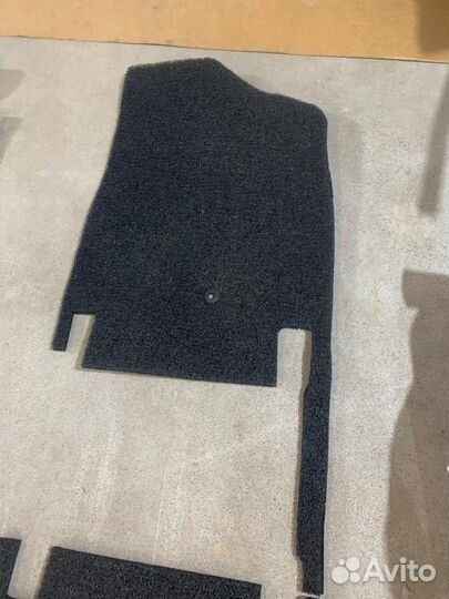 Коврики kia carnival 4 на 9 мест Лапша