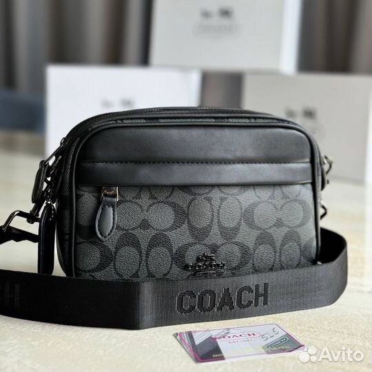 Мужская сумка через плечо Coach