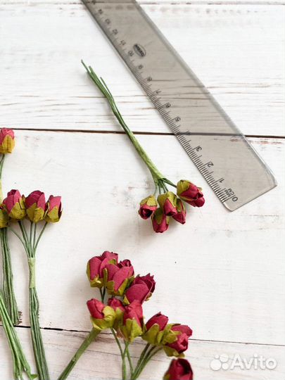 Цветы для скрапбукинга