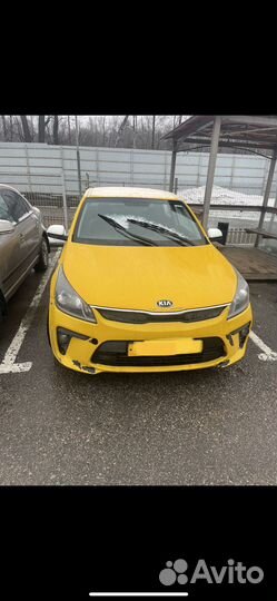Передний бампер kia rio 4