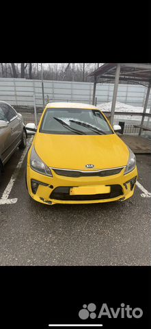 Передний бампер kia rio 4