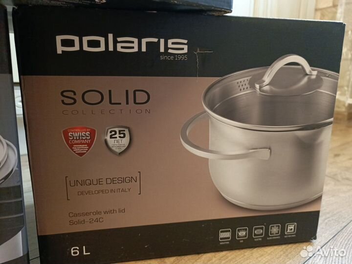 Набор кастрюль Polaris Fold&Keep 6S 6 пр