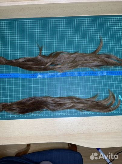 Шиньон из натуральных волос