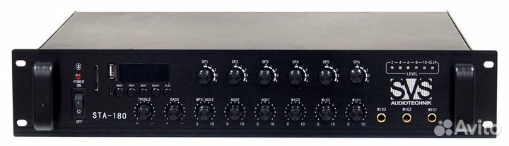 Микшер-усилитель SVS Audiotechnik STA-180