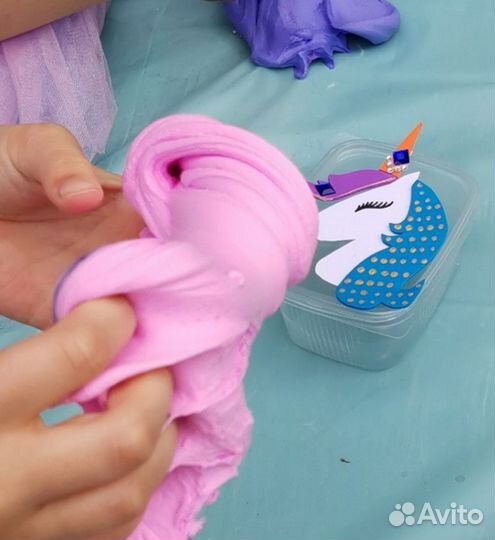 Мастер Класс по слаймам (лизунам)