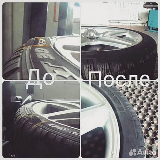 Ремонт боковых порезов шин