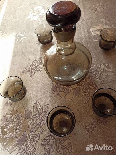 Посуда, цветное стекло СССР