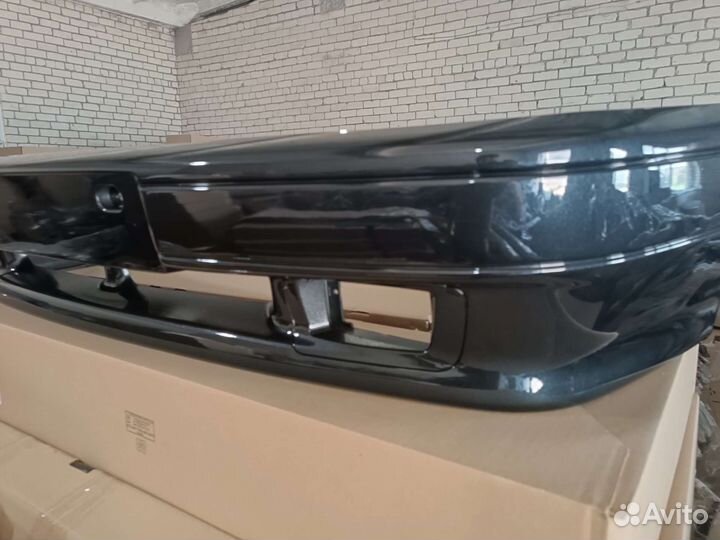 Бампер передний ваз 2114 2115 графитовый металлик