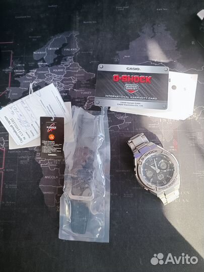 Часы casio g shock gts w110