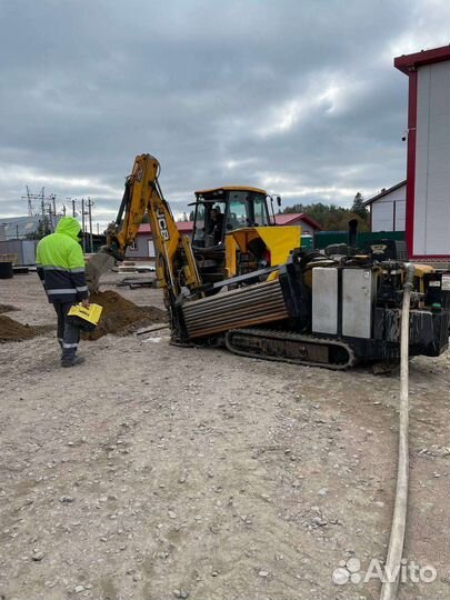 Прокол гнб. Мини гнб. Горизонтальное бурение