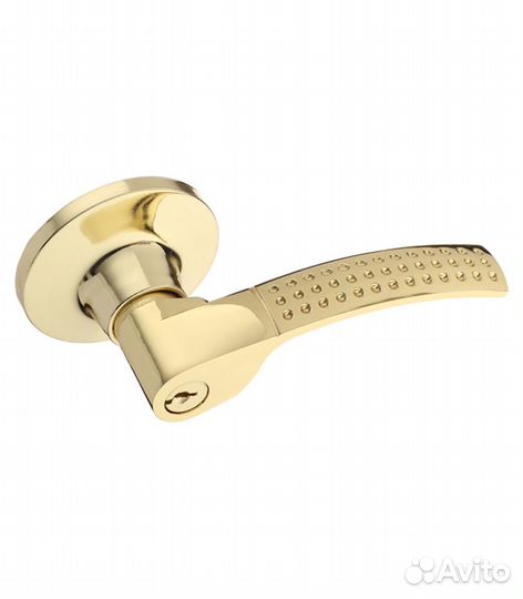 Ручка-защелка 3903 PB ET с ключом и фиксатором (ла