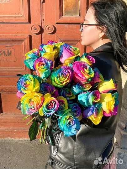 Радужная Роза Эвкадор