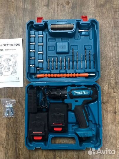 Дрель Шуруповерт Makita 38V набор