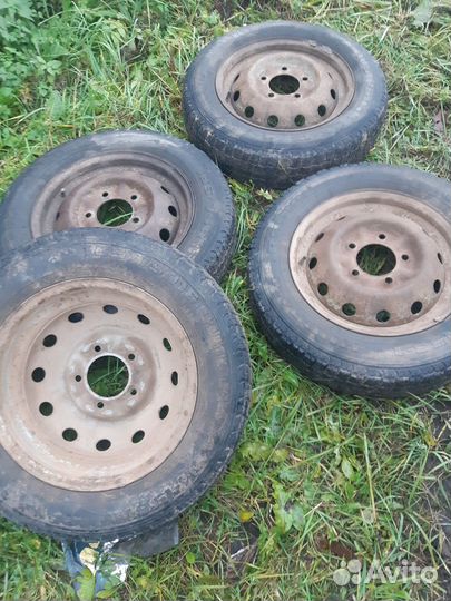 Диски р16 на ниву с покрышками