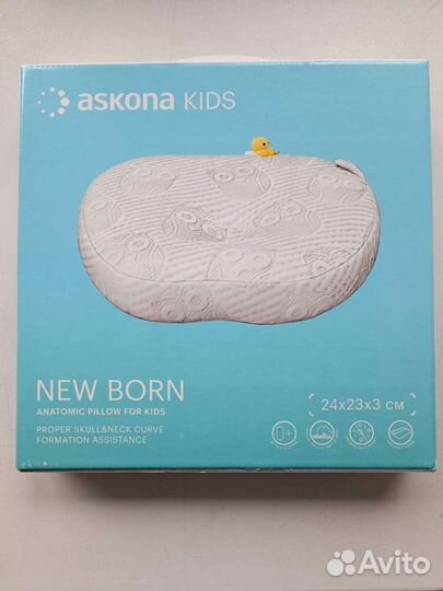 Ортопедическая подушка Askona kids