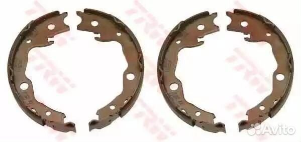 Колодки барабанные nissan qashqai (j10) 07- / x-tr