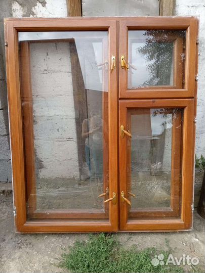 Окно деревянное