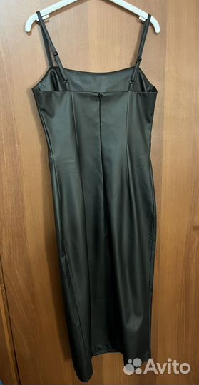 Кожаное платье