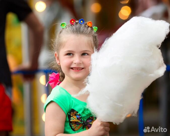 Сахарная вата на праздник