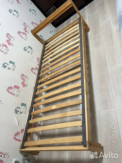 Детская кроватка IKEA с матрасом