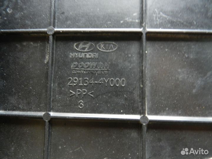 Кожух радиатора - Kia Rio 3