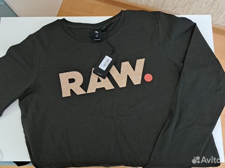 Лонгслив raw g-star 158 размер