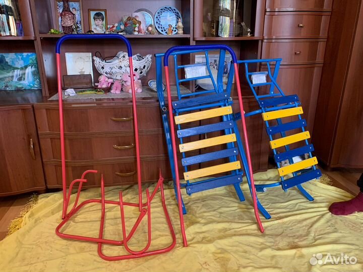 Детские зимние санки