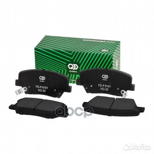 Колодки тормозные диск.передние solaris, i30, R